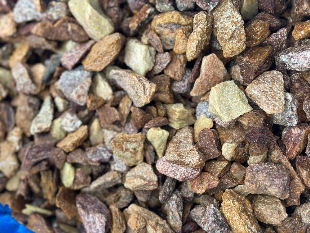 Златолит персиковый декоративная каменная крошка купить в Коркино