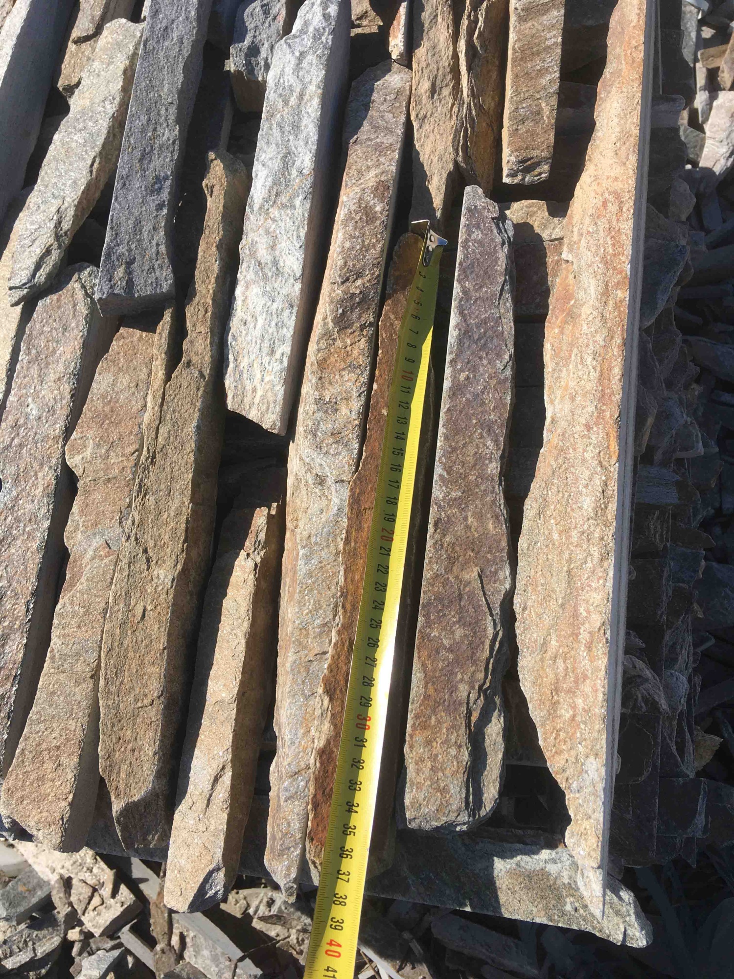 Горбушка златолит мультиколор для облицовки купить в Коркино