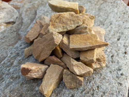 Златолит жёлтый декоративная каменная крошка купить в Коркино