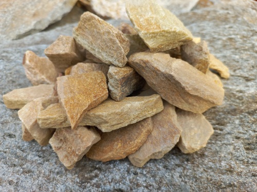 Златолит жёлтый декоративная каменная крошка купить в Коркино