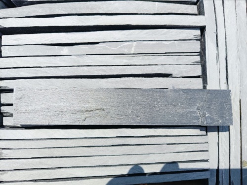 Плитка чёрная из натурального камня фасадная 30 см * 5 см, толщина 7 мм -30 мм купить в Коркино